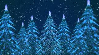 Free Christmas and New Year Trees background loop hd [upl. by Minny]