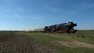 52 81548 mit Volldampf durch den Tagebau zum Winzerfest nach Freyburg Teil 2 [upl. by Icrad]