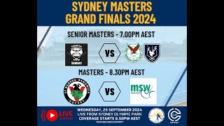 LIVE  Sydney Masters Hockey  Grand Finals 2024 Weds [upl. by Huan]