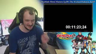 Takeshy Reacts  BeyBlade Metal Masters Ep 89 Blackout Version [upl. by Nehte430]