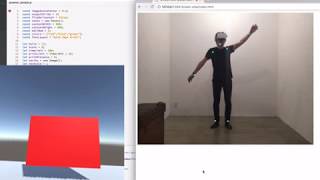 Oculus Go with PoseNet Test [upl. by Leroj]