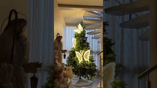 Christmas 2024  Simple and Elegant Christmas Tree Decoration christmas xmas christmastree [upl. by Lazarus]