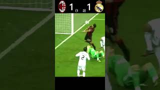 AC Milan VS Real Madrid 2010 Champions League second leg Highlights youtube shorts football [upl. by Garner]