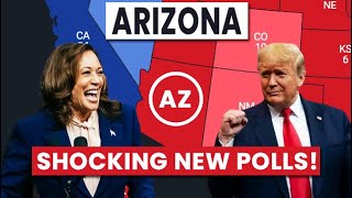 Arizona Poll Results Donald Trump vs Kamala Harris 2024 US Election [upl. by Marsland]