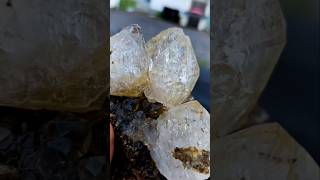 INSANE Herkimer Diamond 💎 Cluster on the Matrix YouTubecreators [upl. by Leugim]