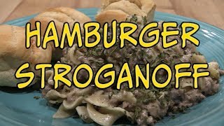 Easy Hamburger Beef Stroganoff Recipe [upl. by Cyril971]