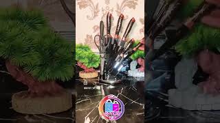 Set de cuchillos subscribe subscribers home cocina recetassaludables [upl. by Ailene]