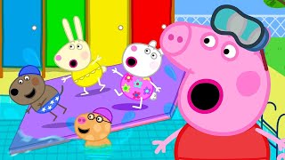 Try Not to Fall Off  Peppa Pig Tales Full Episodes [upl. by Ahsiryt]