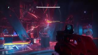 Destiny Wrath of the Machine raid Aksis boss battle No Commentary [upl. by Okime535]