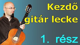 kezdő gitár lecke [upl. by Wendt]