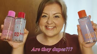 ☀️ NEW PINK Summer Fragrances ☀️ Are they dupes ☀️ pink summer fragrance dupes haul 2024 [upl. by Natsreik]