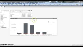 QlikView  How to Create Combo Chart in QlikView [upl. by Muriah]