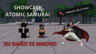 Showcase Atomic SamuraiThe Strongher Battlegrouds [upl. by Angelique]