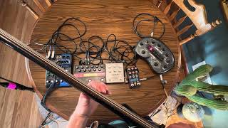 Fretless Bass Eventide Pitchfactor Meris Hedra Chase Bliss Thermae [upl. by Nosdrahcir]