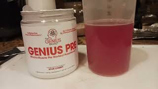 1746 Genius Pre Workout Powder All Natural Nootropic Preworkout Caffeine Free Nitric Oxide Booster [upl. by Hailey]