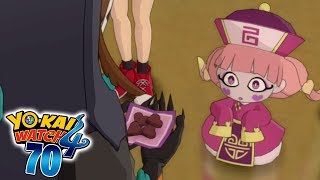 YOKAI WATCH 4 ÉPISODE 70  LA MISSION DU BOSS FUKUROU [upl. by Ahsiuqel]