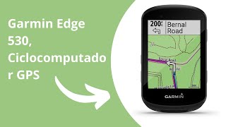 Garmin Edge 530 Ciclocomputador GPS de Alto Tendimiento con Mapas Control Dinámico del Rendimiento [upl. by Willcox]