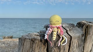 tutorial crochet JELLYFISH part 1 [upl. by Marj141]