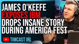 James OKeefe EXPOSES IBM Drops INSANE Story During America Fest With Tucker Carlson [upl. by Hgielhsa439]