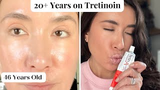 Tretinoin The Best Topical AntiAging Cream See my Skin amp What Ive learned After 20 yrs of Use [upl. by Anirol]