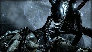 ALIEN VS PREDATOR  Aliens VS Predator Alien Campaign Ending [upl. by Seen8]