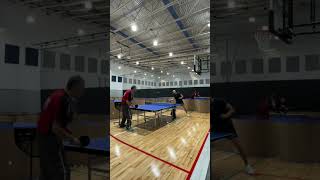 1700 Subscribers THANKS Backhand counters Table Tennis Training Coach Gary Fraiman amp Page Harris [upl. by Yelena]