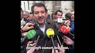 SALVINI A QUALCUNO DANNO FASTIDIO I NUMERI [upl. by Niwrud]