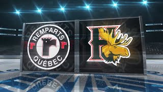 Highlights Game 42 Mooseheads vs Quebec Remparts Jan 13th 2024 [upl. by Wehhtam]