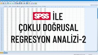 SPSS İle Çoklu Doğrusal Regresyon Analizi2  Ön Şartlardan Yorumlara Tüm Detayları İle [upl. by Lebbie944]