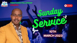 SUNDAY SERVICE  10032024  LIVE  PRIESTHOOD FELLOWSHIP CHURCH [upl. by Atikir370]