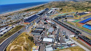 GP Zandvoort F1 circuit DRONE 4K 31082022 [upl. by Enywtna]