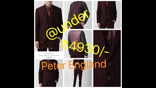 Peter England 3piece suit set Peter England suits unboxing suites for wedding Unboxing Men’s suit [upl. by Herzig]