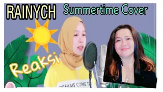 RAINYCH RAN COVER OF SUMMERTIME サマータイム cinnamons x evening cinema  KOFI Reaction [upl. by Seagraves516]