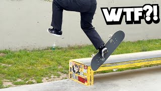 The Most Impossible Skateboard Trick Ever Landed [upl. by Leahcym27]