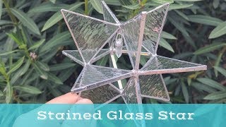 3D Stained Glass Moravian Star  Progress Video [upl. by Fidelio626]