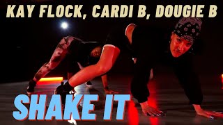 Kay Flock Cardi b amp Dougie B  Shake It Dance Class Choreography by Nicole Kirkland  MihranTV [upl. by Othilie502]