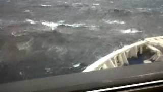 Newfoundland ferry in massive waves quotMUST SEEquot [upl. by Linnie391]