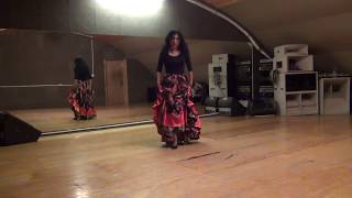 3 Gypsy Dance Class online skirt technique [upl. by Oker]