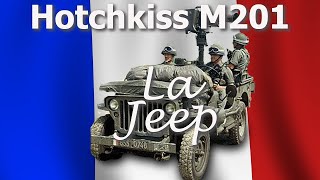 Willys Jeeps Made in France M201 JH101 JH102HWl MB CJ2B [upl. by Martha]