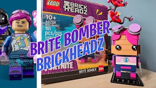 Fortnite Lego Brite Bomber  Brickheadz [upl. by Mirelle421]