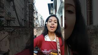 Shape of you female cover by Janvi Agrahari shorts [upl. by Aibonez740]