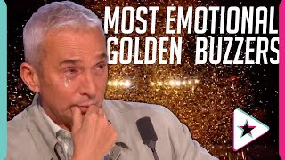 MOST EMOTIONAL Golden Buzzer Auditions EVER on Got Talent [upl. by Ainessey]