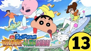 Shinchan Movie Invasion Alien Shiriri In Hindi  PART 13 [upl. by Klemens]