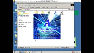 Installing InterActual Player In Windows ME In DOSBox [upl. by Iretak]