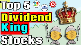 The Top 5 Dividend King Stocks [upl. by Cirted391]