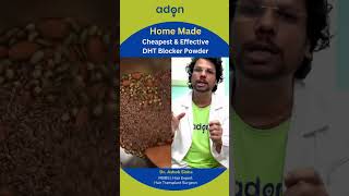 Home Made Cheapest amp Effective DHT Blocker Powder for Hair Regrowth Stop Hair Loss  Adon Hair Care [upl. by Teresina]