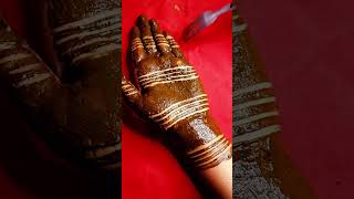 🍴 mehndi design ❤️viralyoutubeshorts mehndi henna mandalahennadesign mehandi [upl. by Ytirehc450]