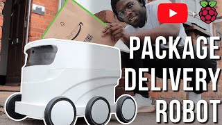 Building a Delivery Robot controlled by Live Chat using Raspberry Pi 4  Droiid [upl. by Ainyt71]