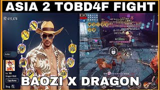 Mir4Ted and Dragon team vs BAOZI and Butcher team  Asia 2 TOBD4F fight  hof vs ff [upl. by Ahsaf703]