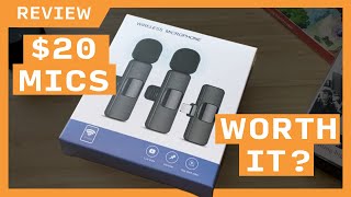 Lets Put These 20 Lavalier Wireless Mics to the Test Maybesta Review [upl. by Gabie]